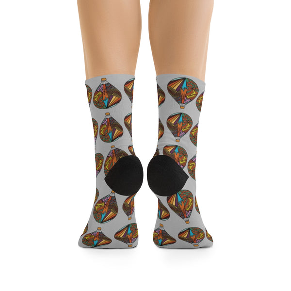 JoshuArt Hot Air Balloon Socks