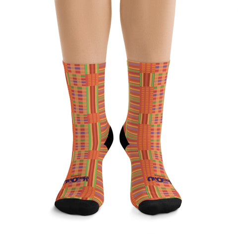 EOYC Kente Pattern Socks