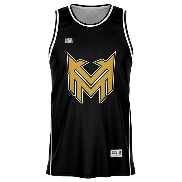 Marvix TEAM BlkGold Basketball Jersey copy