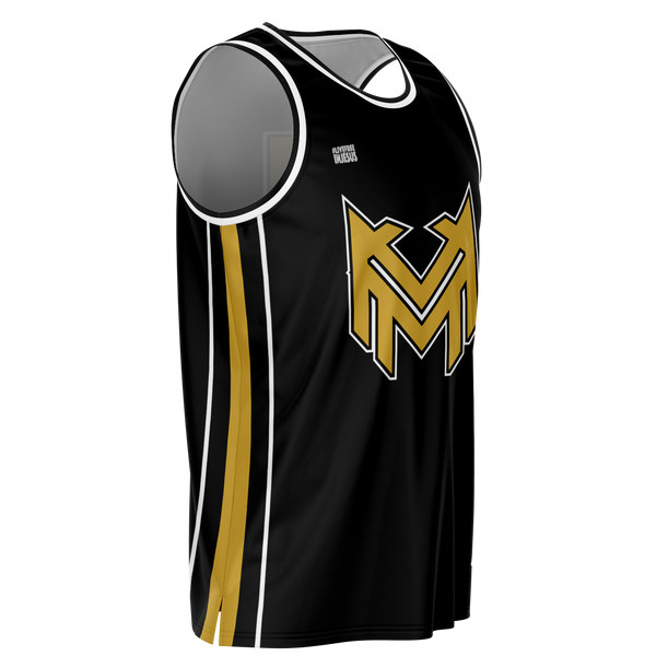 Marvix TEAM BlkGold Basketball Jersey copy