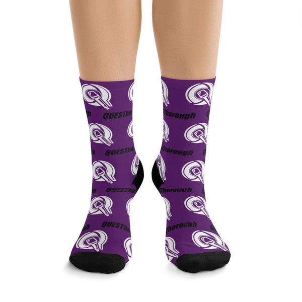 QuesThorough Violet Socks