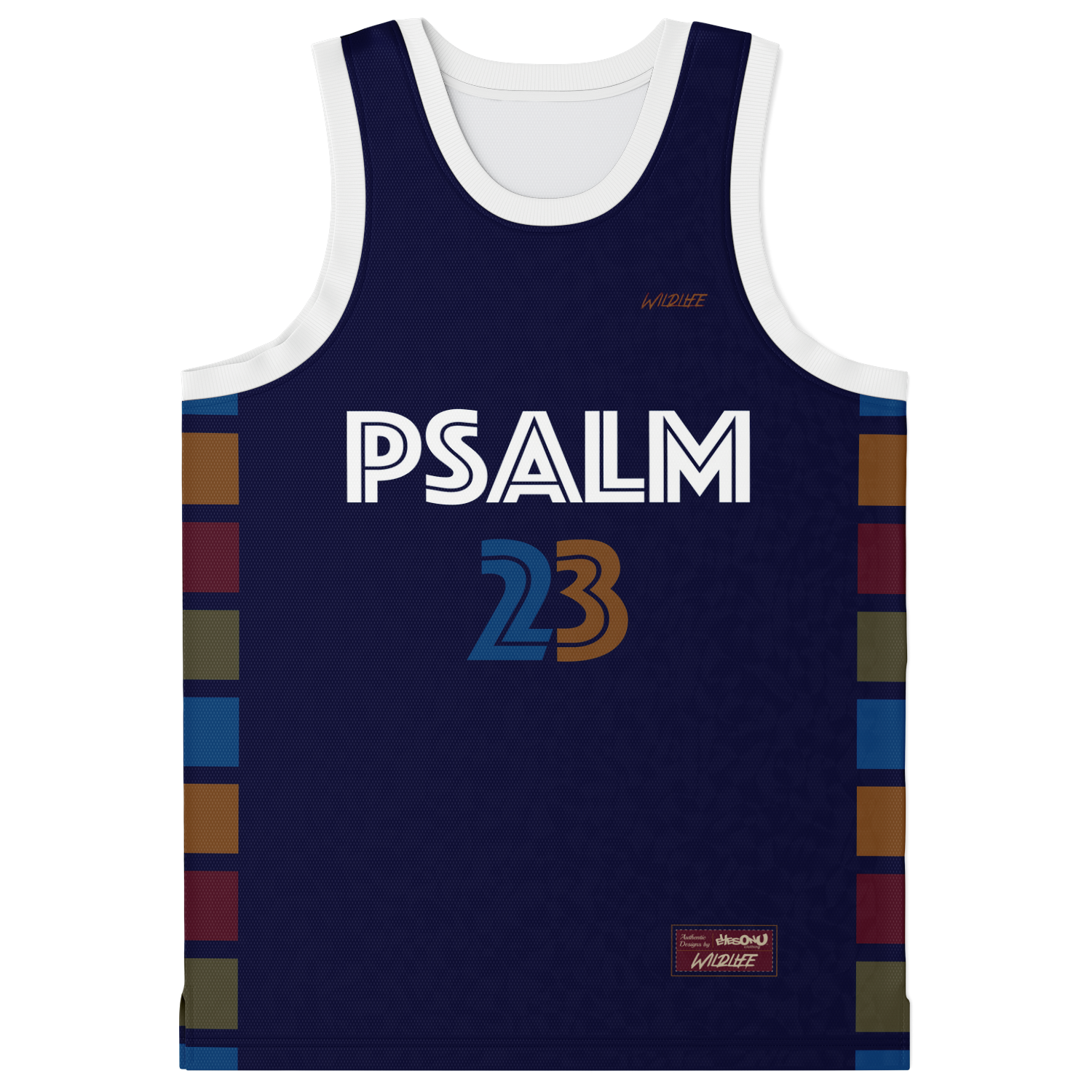 i_Glow_ Psalm 23 Basketball Jersey