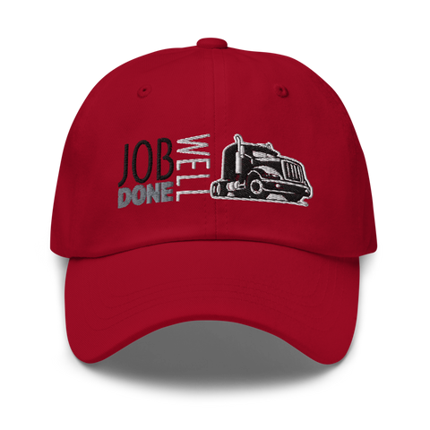 Job Done Well Dad Hat (4 colors)