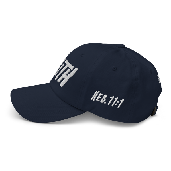Faith - Heb. 1:11 3D Dad Hat (4 colors)