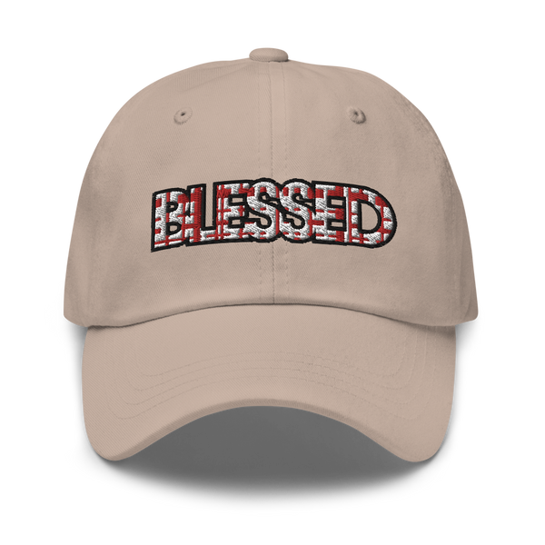 Blessed - Plaid Dad Hat (3 colors)