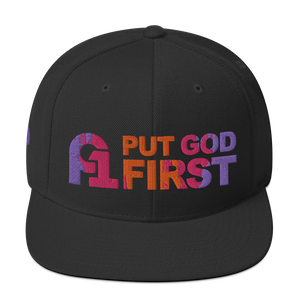 Put God First Colors Snapback (4 colors)