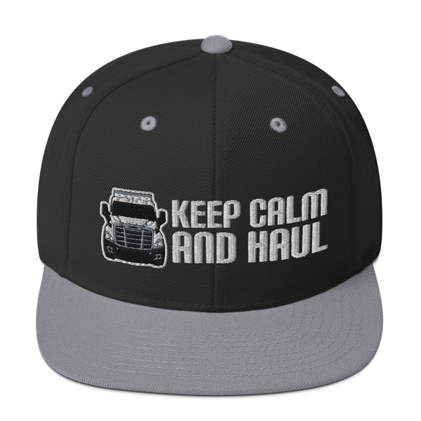 Keep Calm and Haul Snapback (5 colors)