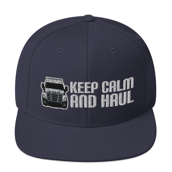 Keep Calm and Haul Snapback (5 colors)