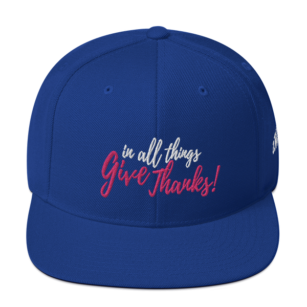 In All Things Snapback (5 colors)