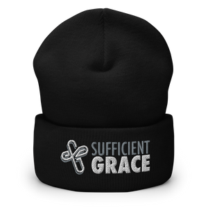 Sufficient Grace Cuffed Beanie (2 colors)