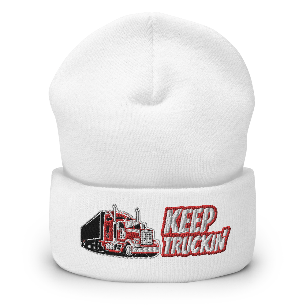 Keep Truckin' Cuffed Beanie (5 colors)