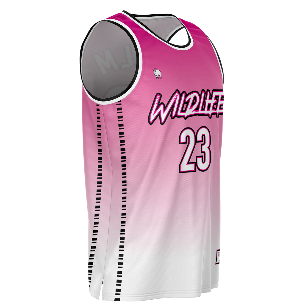 color pink pink jersey design basketball