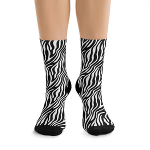 EOYC Zebra Print Socks