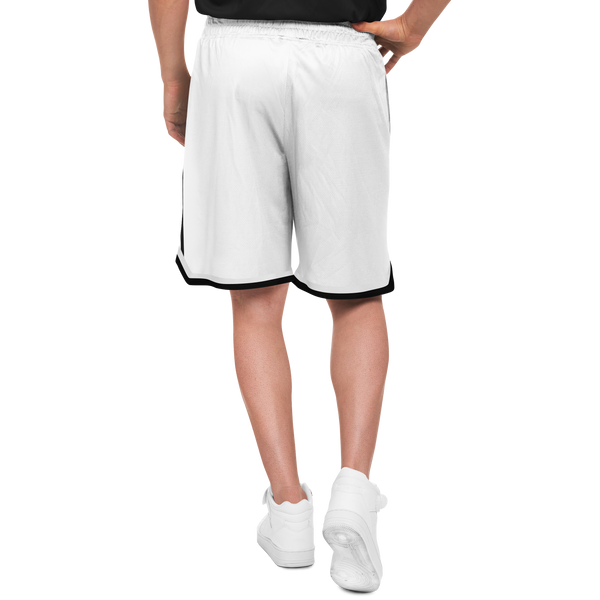 Mavrix Team White Basketball Shorts