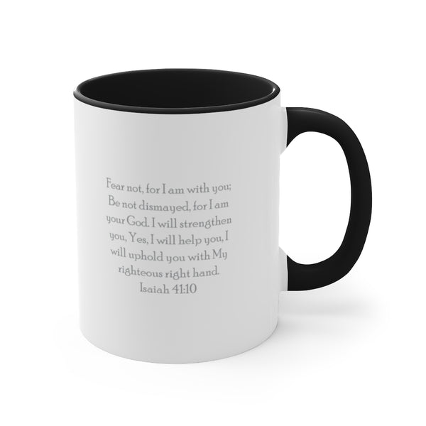 Let God Hold You - Accent Coffee Mug, 11oz (2 colors)
