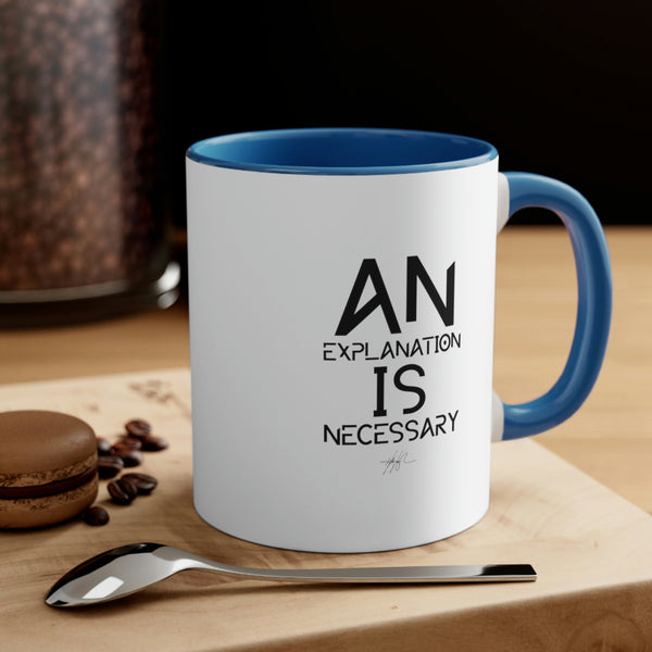 FBC - An Explanation - Accent Coffee Mug, 11oz (3 colors)