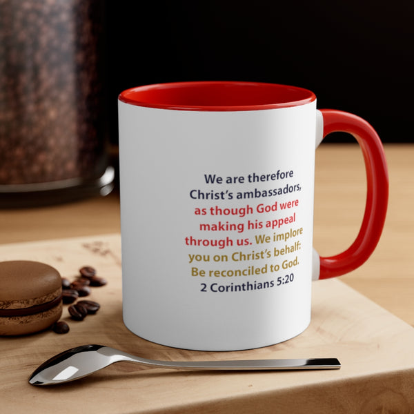 Represent Jesus - Accent Coffee Mug, 11oz (2 color)