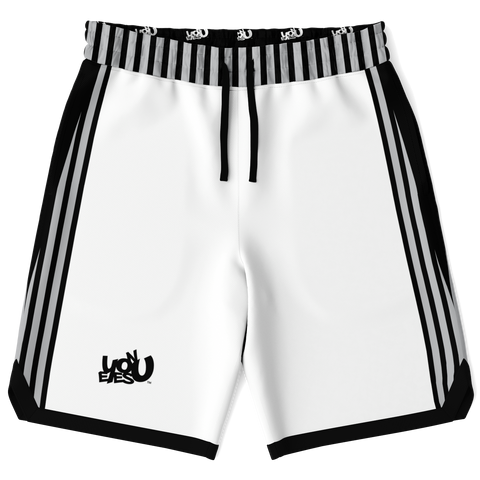 EOYC White/Black - Basketball Shorts
