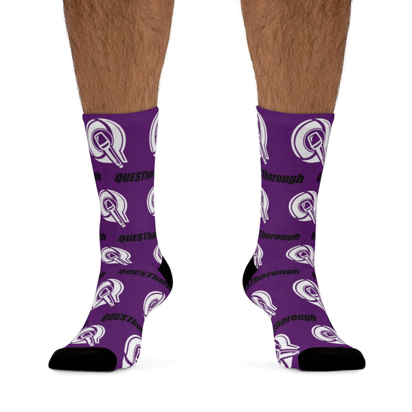 QuesThorough Violet Socks