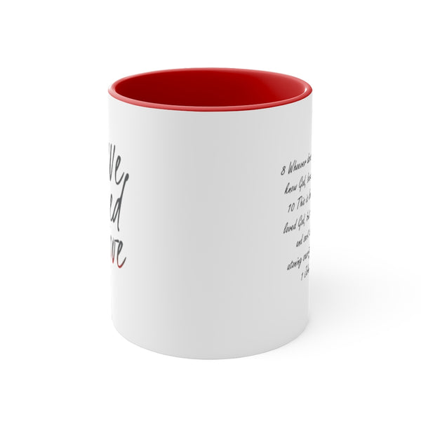 We Need Love - Accent Coffee Mug, 11oz (2 colors)