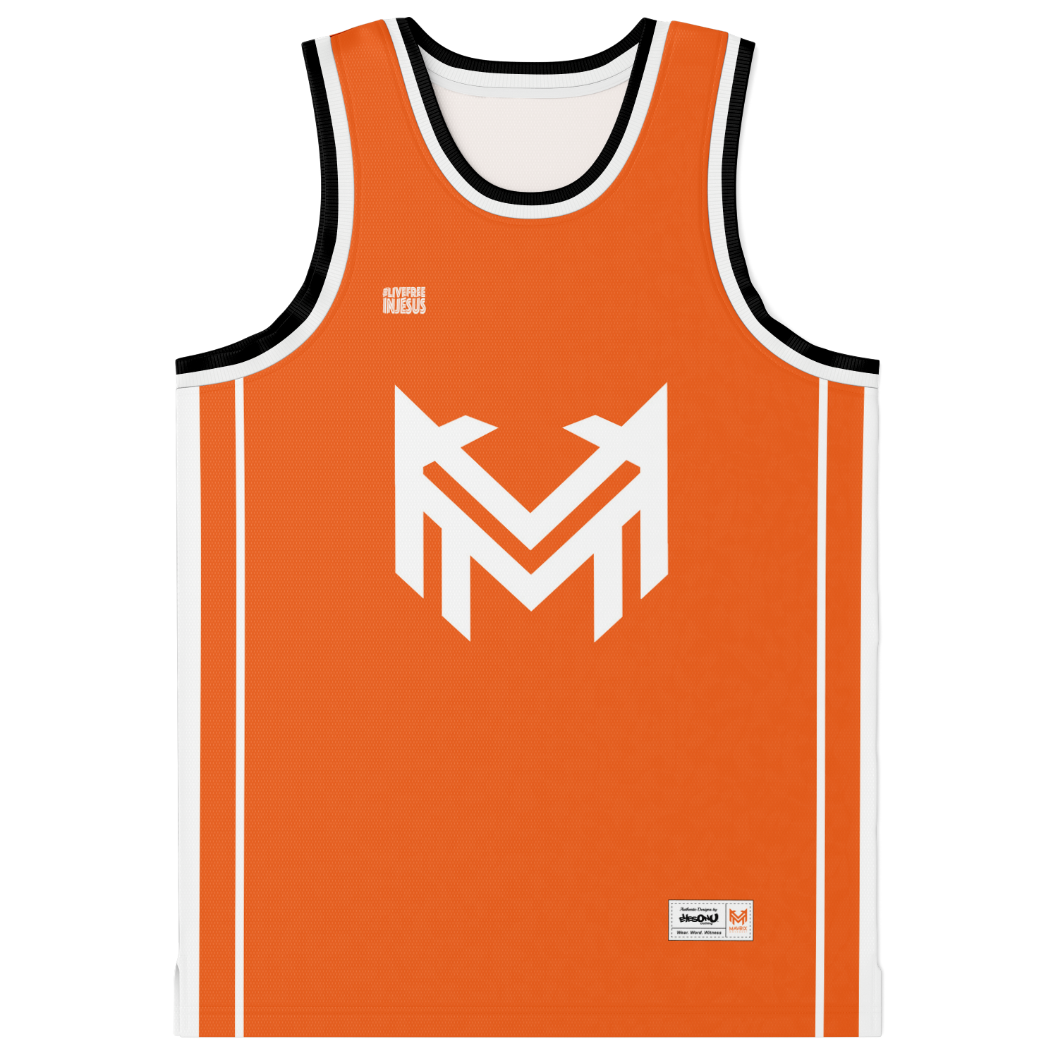 orange basketball jersey