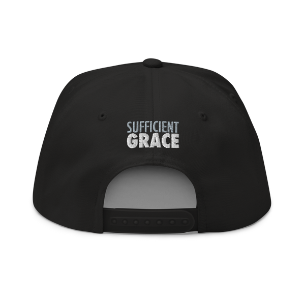 Sufficient Grace Cross Snapback (2 colors)