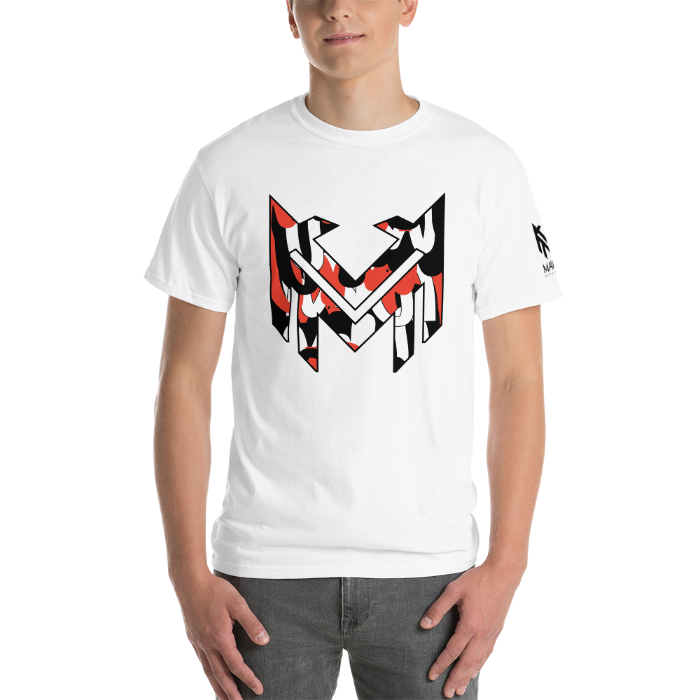 Mavrix Crimson Scribble Logo (3XL-5XL) T-Shirt (2 colors)