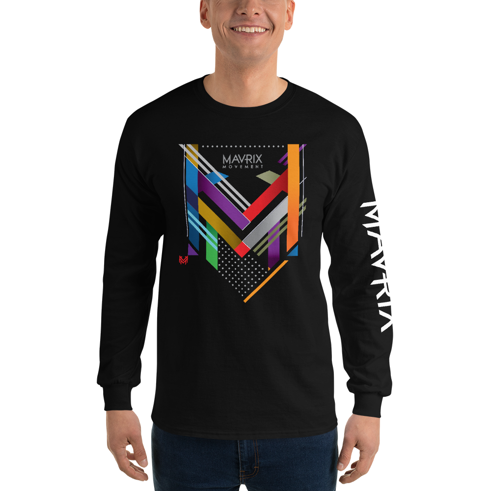 Mavrix Gradient Logo (3XL-5XL) Long Sleeve Shirt (3 colors)