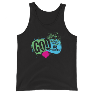 God is Bigger Than All My Problems Tank (4 colors)