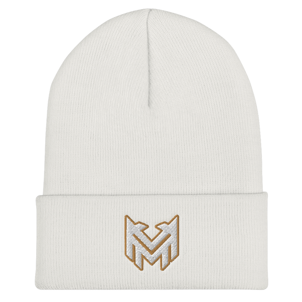 Mavrix White/Gold Logo Beanie (5 colors)