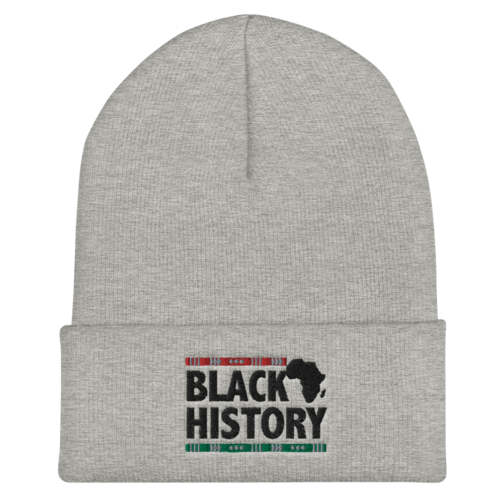 Black History Cuffed Beanie (4 colors)