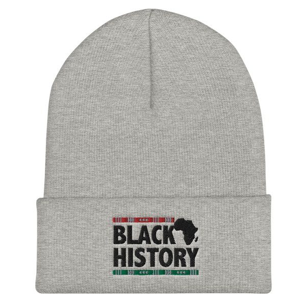 Black History Cuffed Beanie (4 colors)