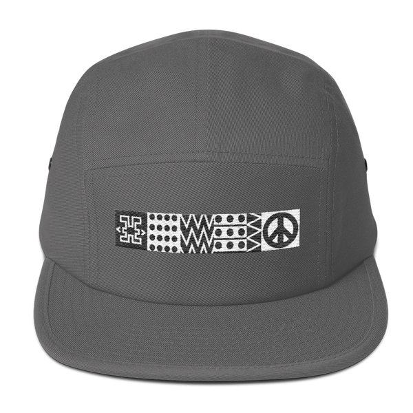 Peace Five Panel Hat (2 colors)