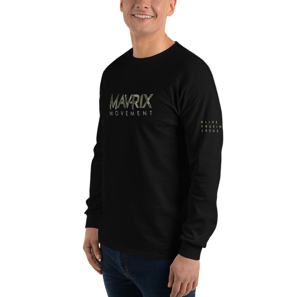 Mavrix Army Fatigue (3X-5X) Long Sleeve Shirt (3 colors)