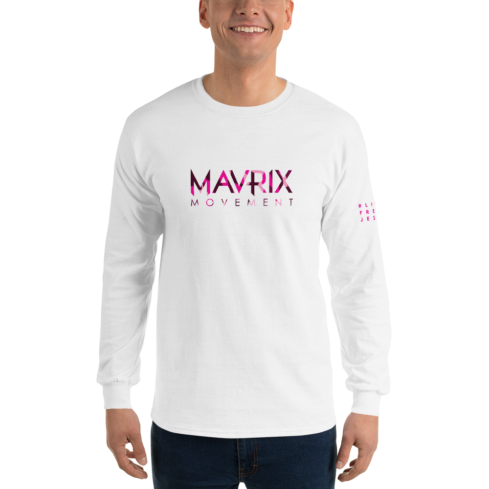 Mavrix Pink Fatigue (3X-5X) Long Sleeve Shirt (4 colors)