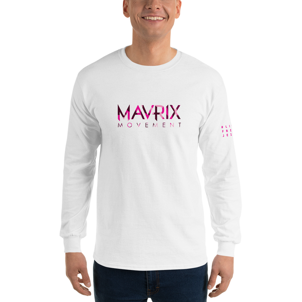 Mavrix Pink Fatigue (3X-5X) Long Sleeve Shirt (4 colors)
