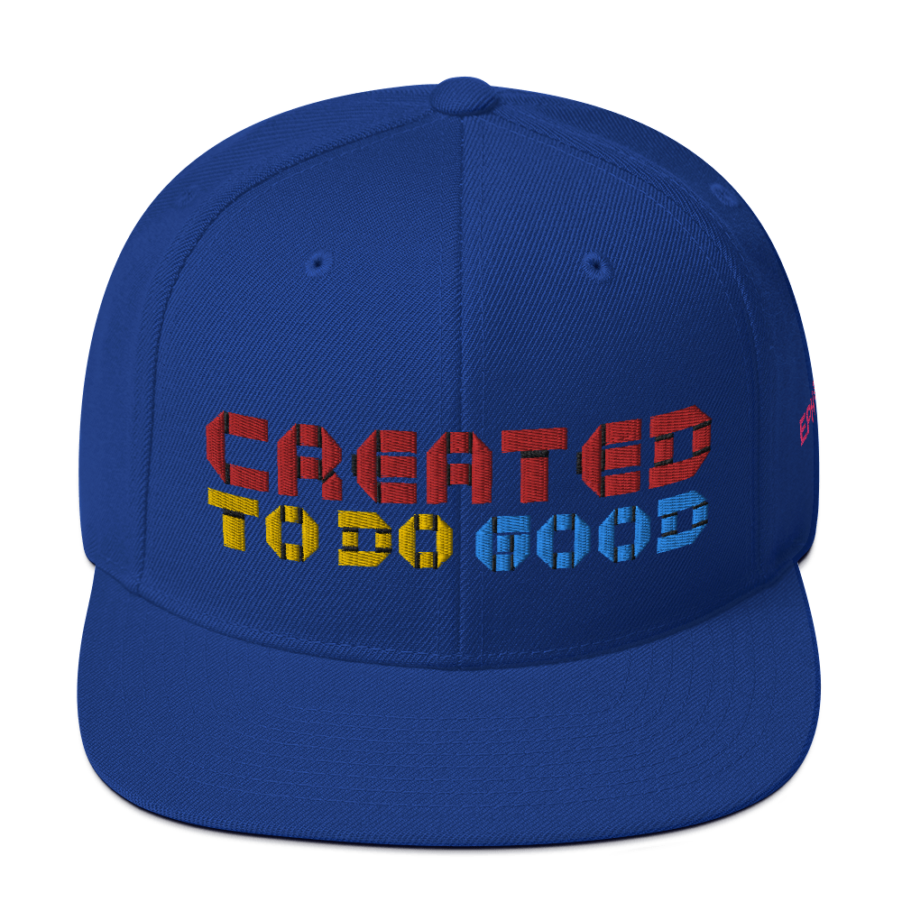 Created To Do Good Snapback (4 colors)