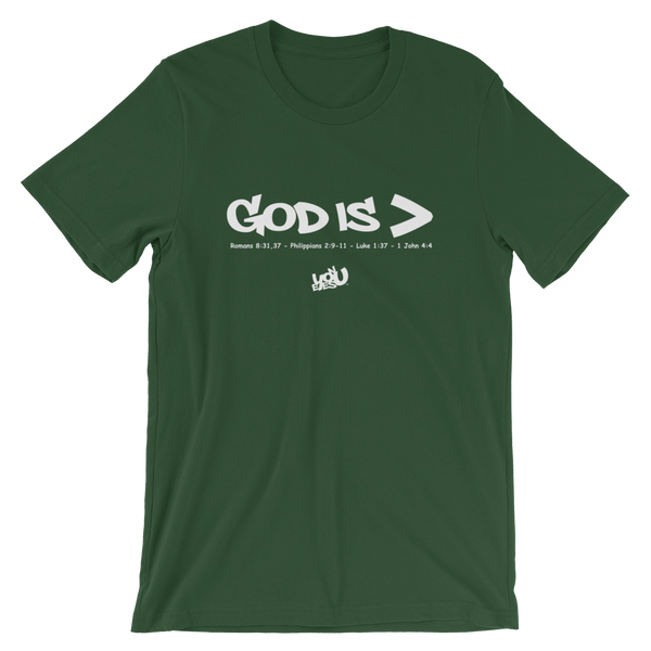 God is Greater Than T-Shirt (4 colors)