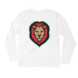 Lion - Red/Black/Green Long Sleeve T-shirt (2 colors)
