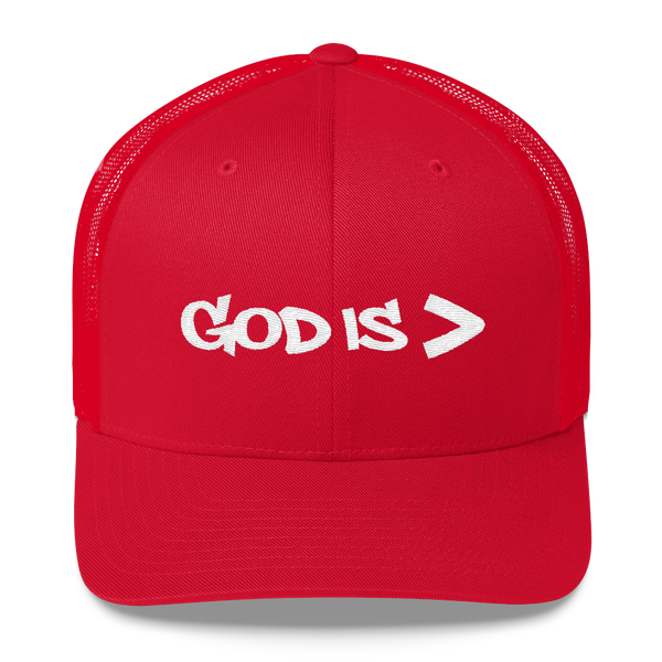 God is Greater Than Trucker (5 colors)