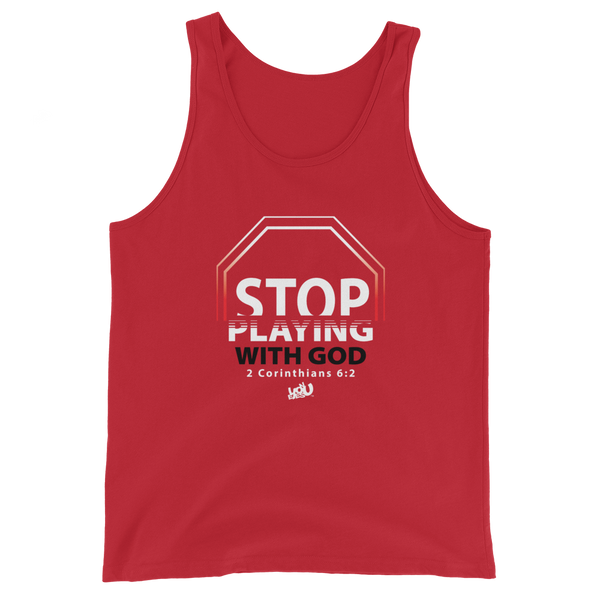 Stop Playing With God Tank (3 colors)