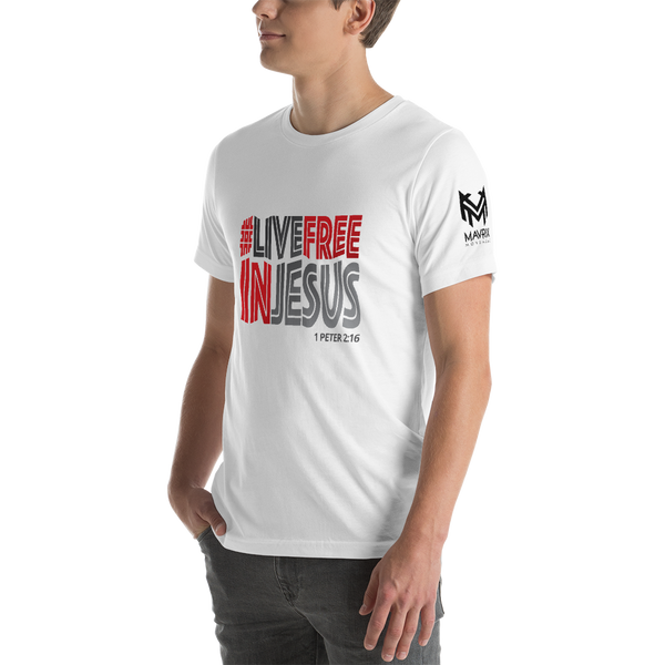 #LIVEFREEINJESUS - Mavrix T-Shirt (5 colors)