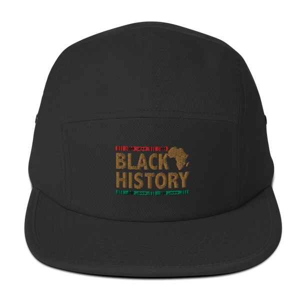 Black History Five Panel Cap