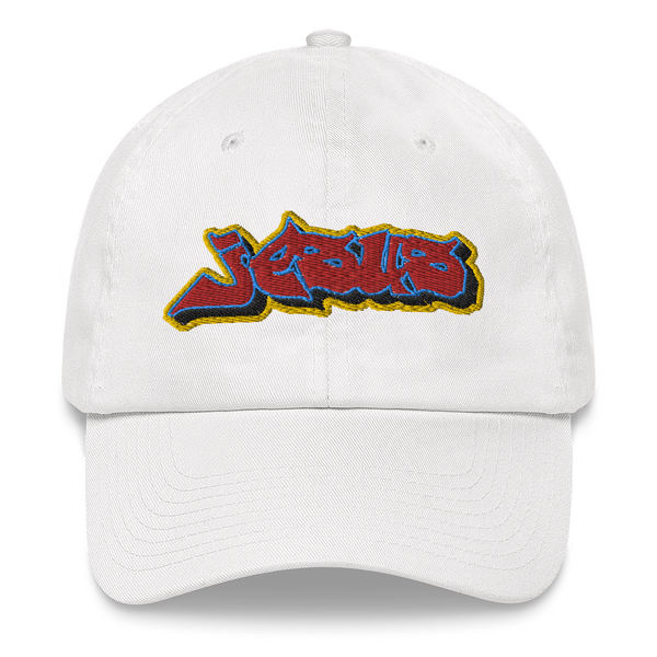 Jesus Graffiti Dad Hat (3 colors)
