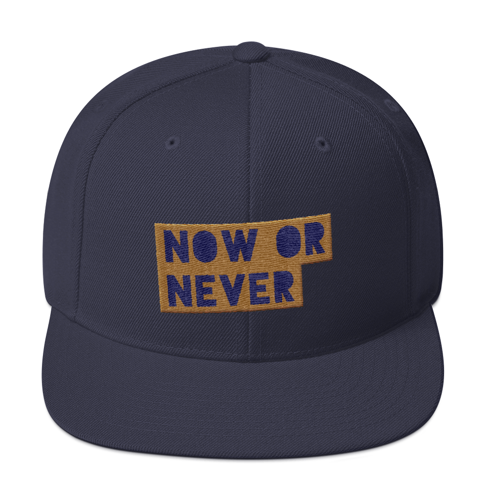 Now or Never Snapback (3 colors)