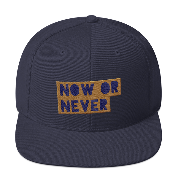 Now or Never Snapback (3 colors)