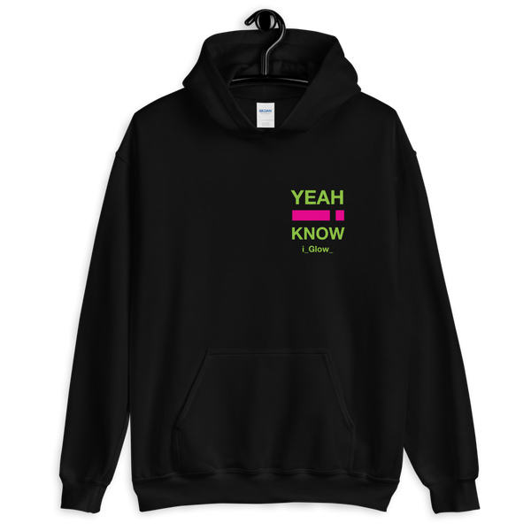 i_Glow_ - Yeah i Know Color Hoodie (2 colors)