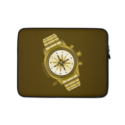 Gold Watch ADAN Laptop Sleeve (13" / 15")