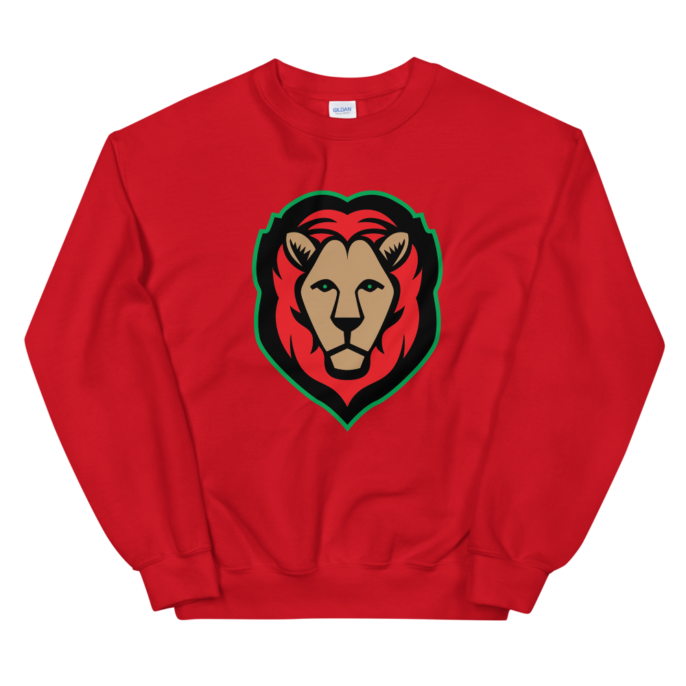 Lion - Red/Black/Green Sweatshirt (3 colors)