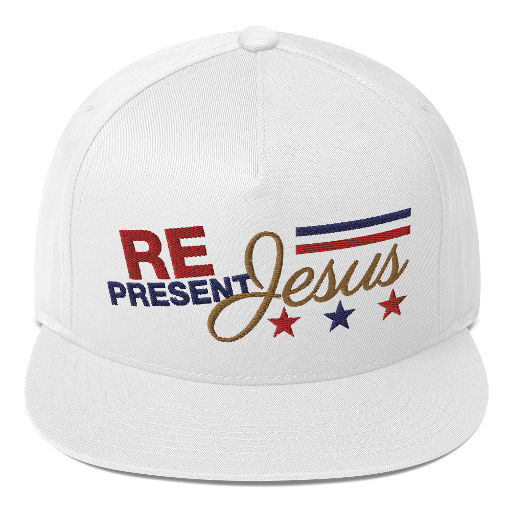 REpresent Jesus Snapback (Red/White)